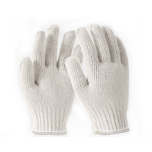 One Stop Shopping Safety White Knitted 100% Cotton  work construction hand Gloves protection